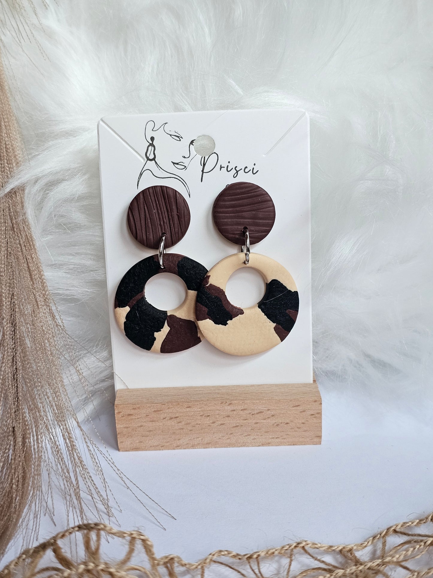 Boucles d'oreilles "Lou "