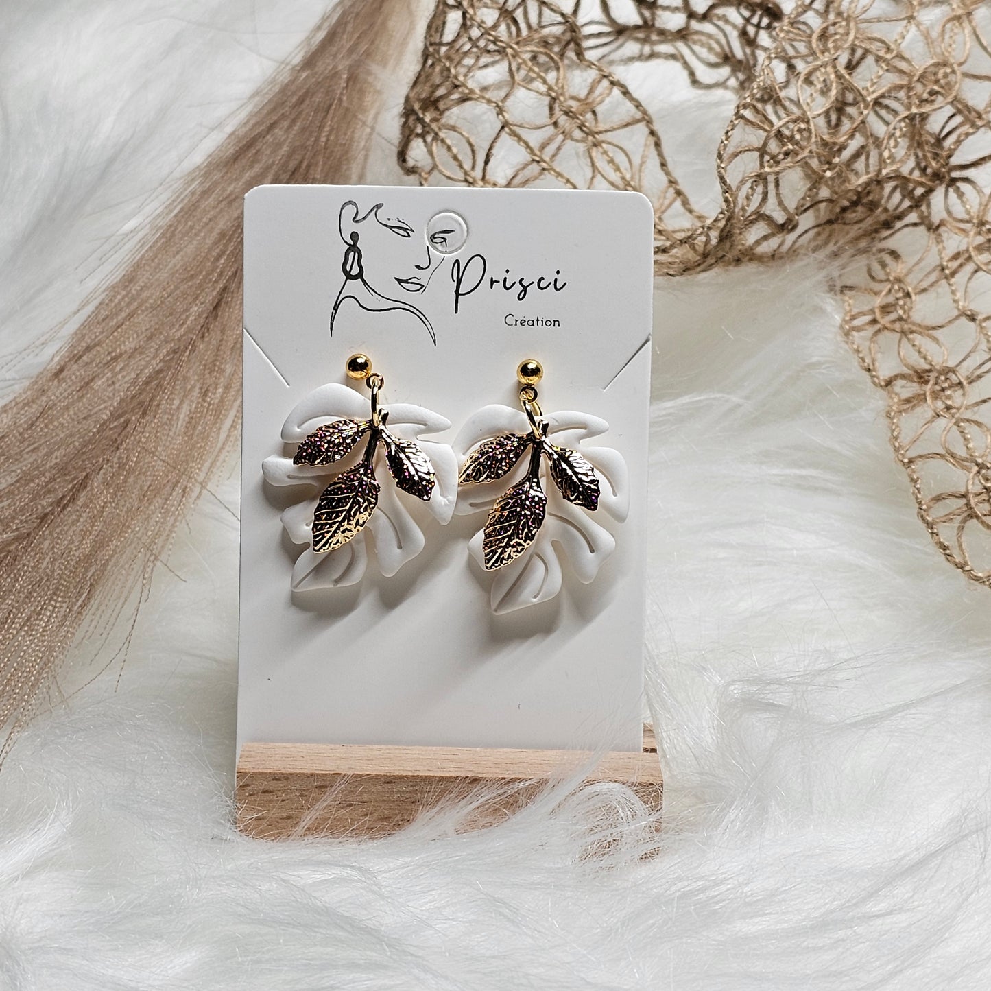 Boucles d'oreilles " Maria "