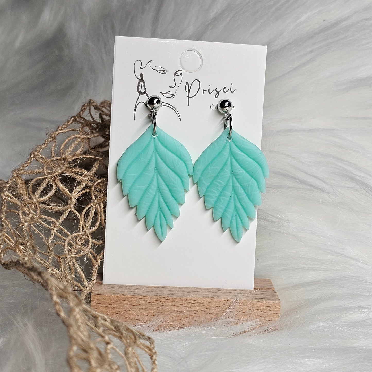 Boucles d'oreilles " Capucine "