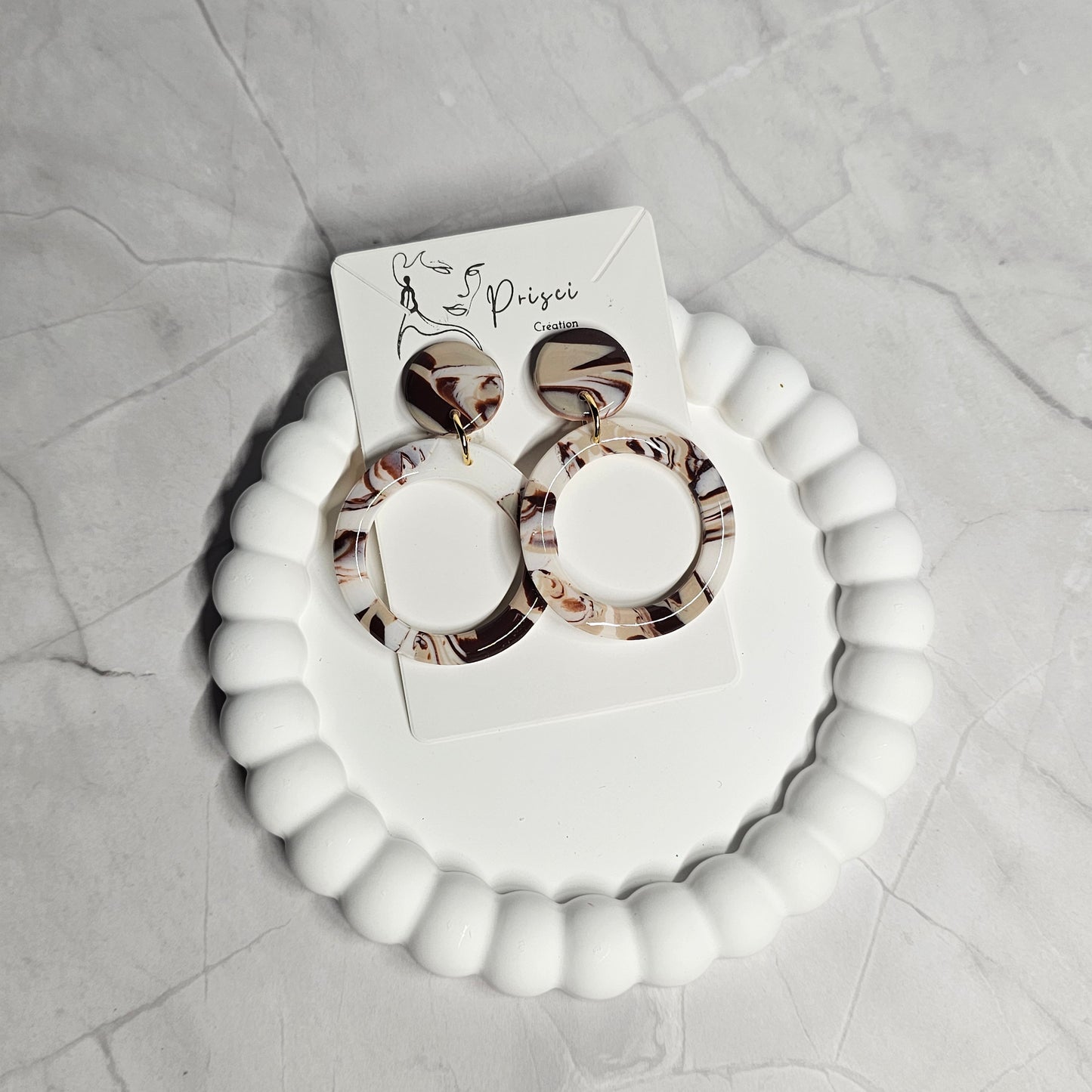 Boucles d'oreilles " Selena "