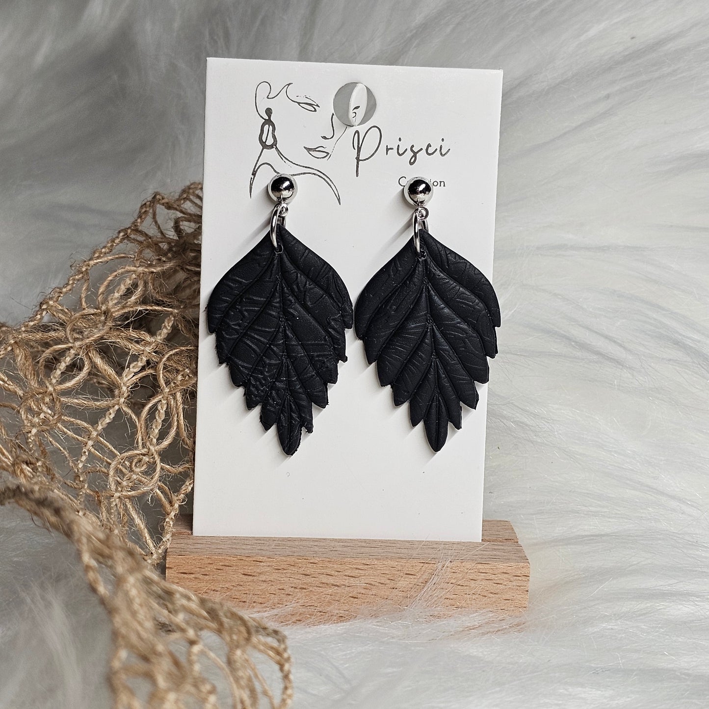 Boucles d'oreilles " Capucine "