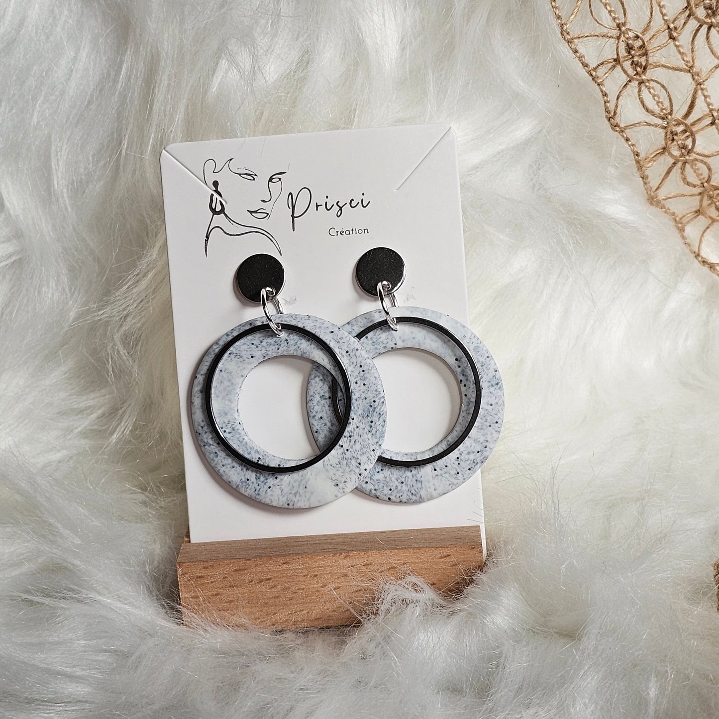 Boucles d'oreilles " Charlotte "