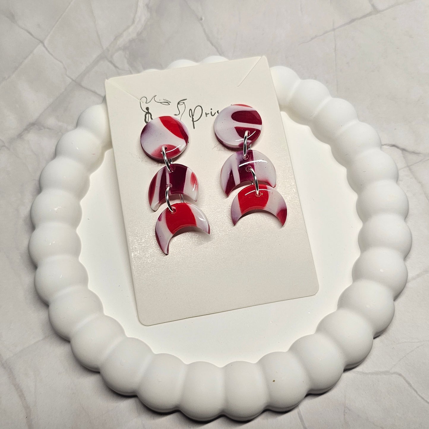 Boucles d'oreilles " Camille "