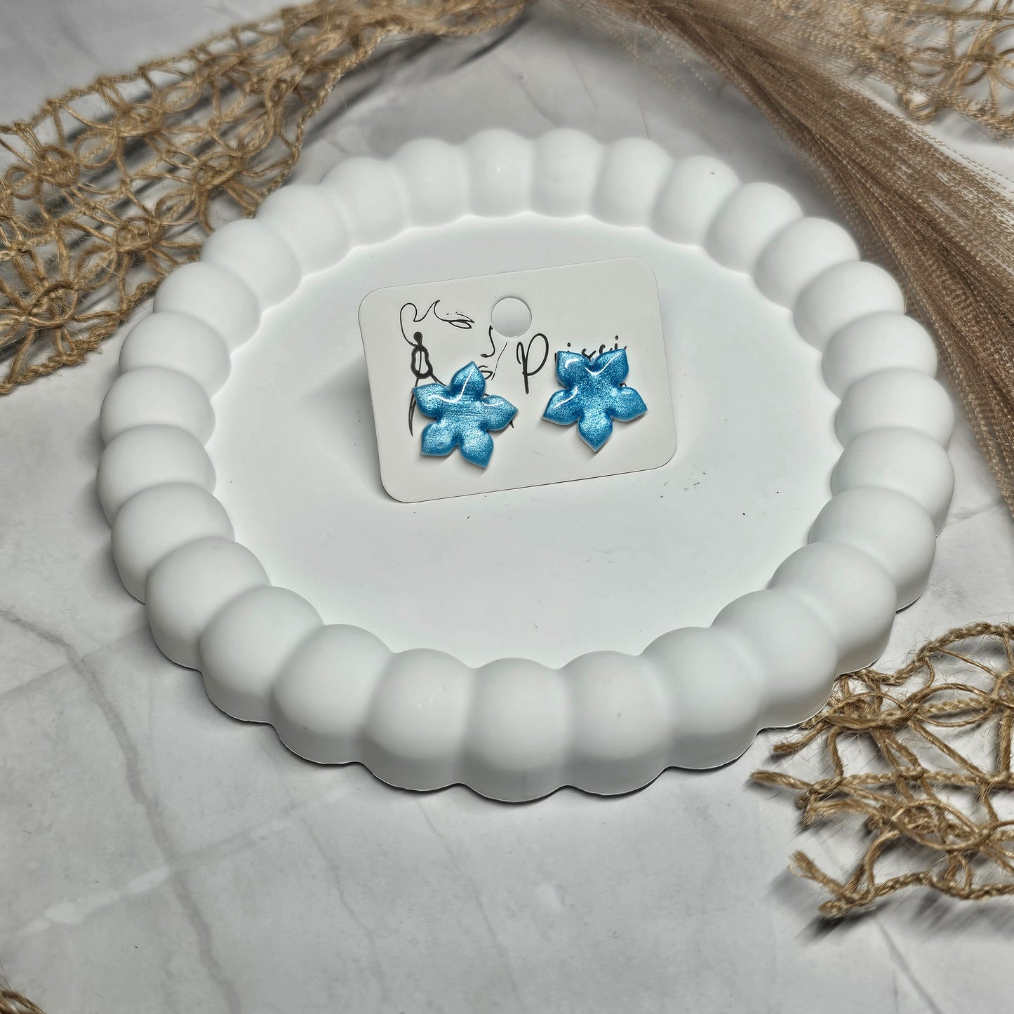 Puces d'oreilles " Gemma 01 "