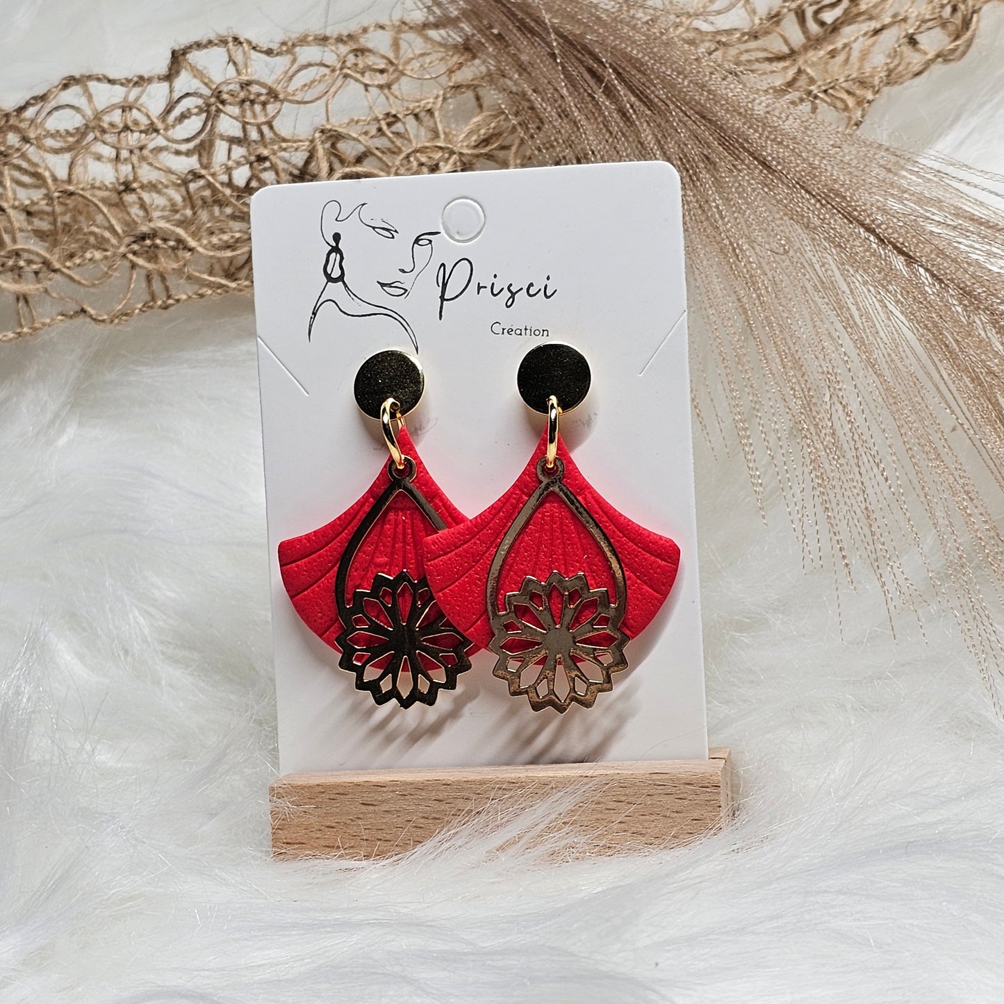 Boucles d'oreilles " Arya "
