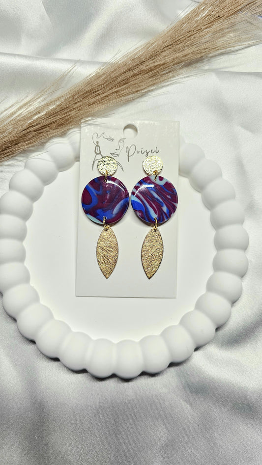 Boucles d'oreilles "Natacha "