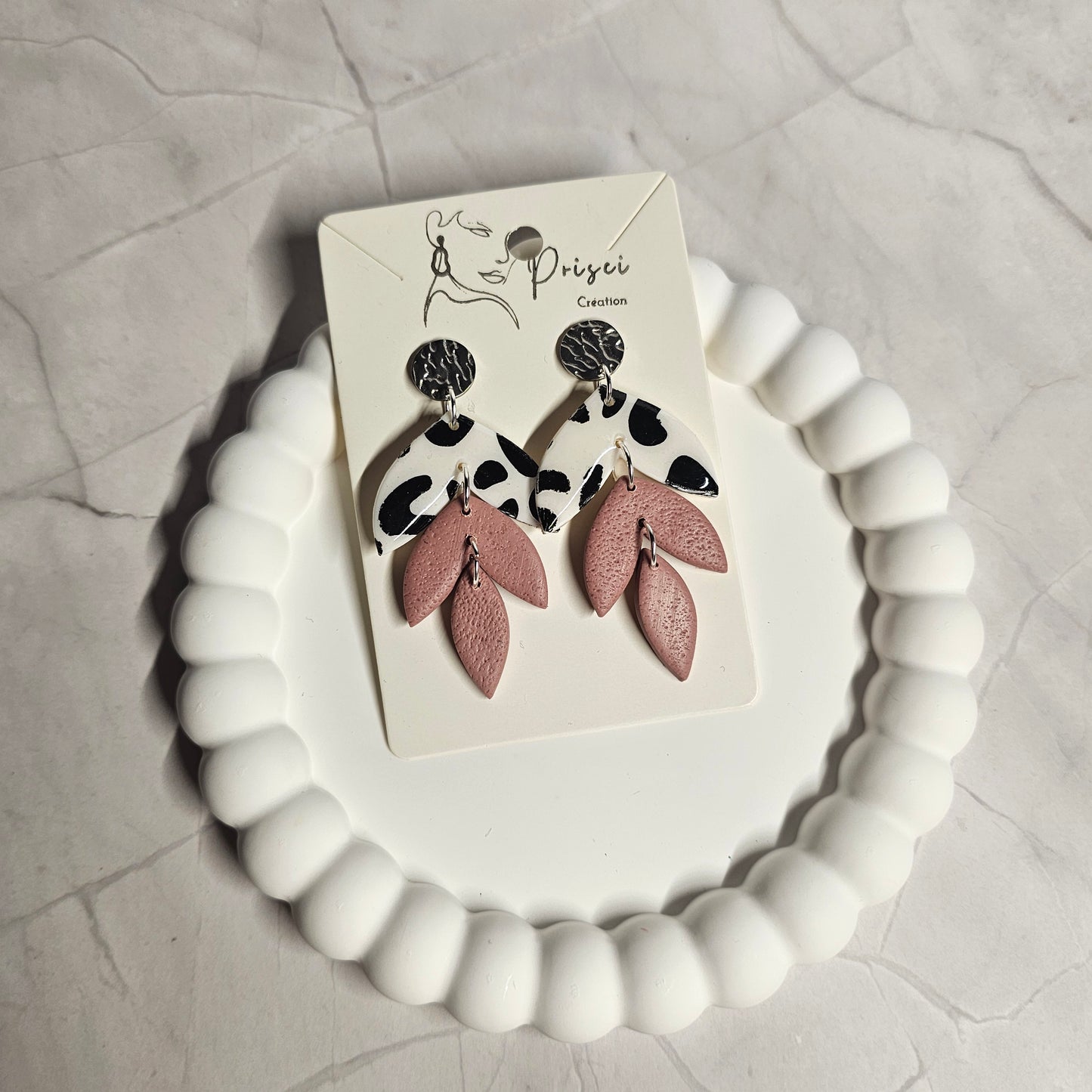 Boucles d'oreilles " Fanny "