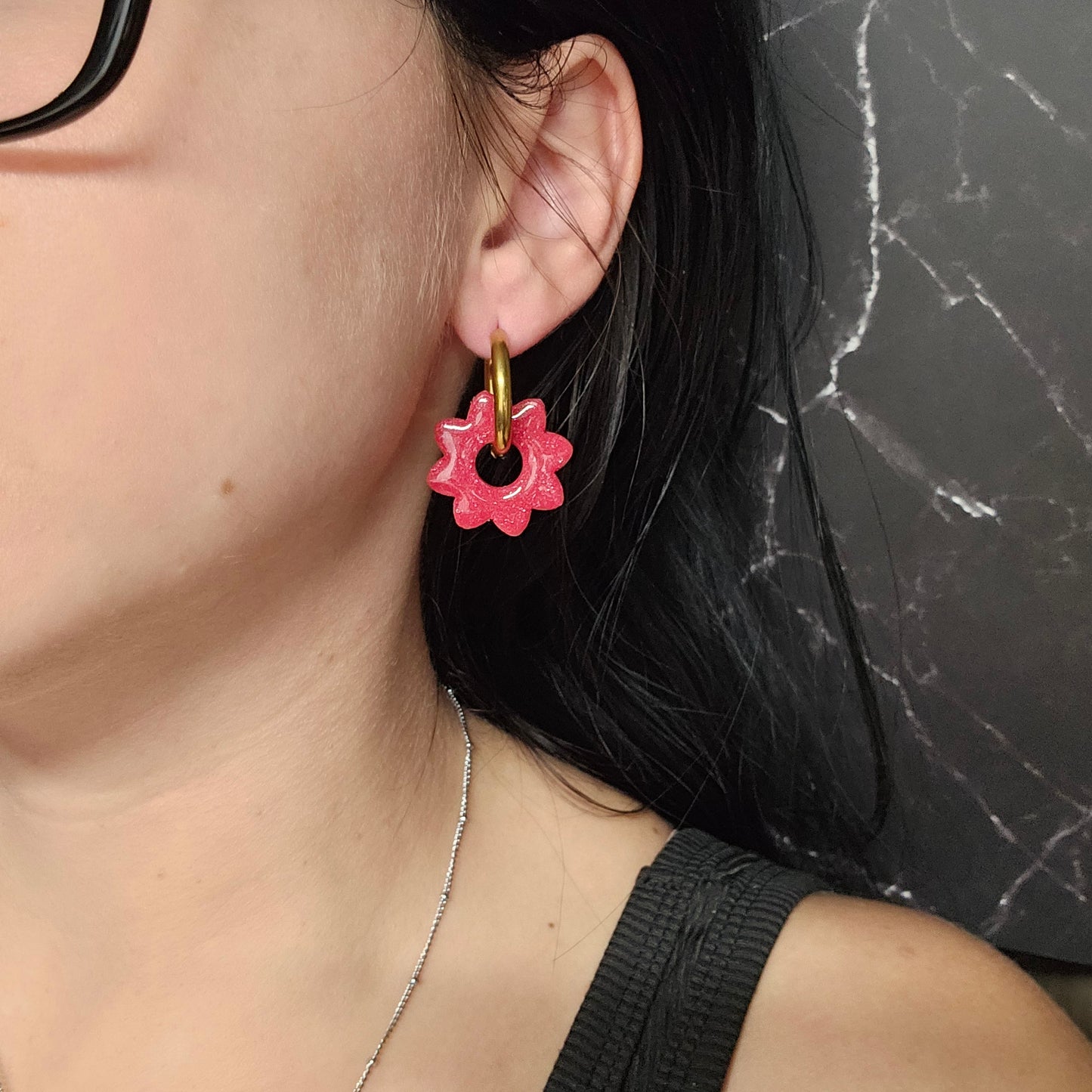 Créoles interchangeables " Katalina 01 "